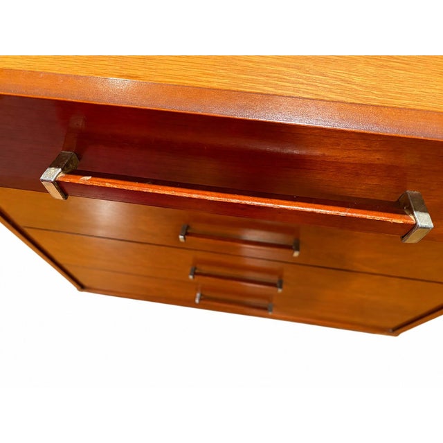 Mainline by Hooker 1950s Mainline by Hooker MCM Solid Cherry Bedroom Set "Manhattan Group" Line, 2 Pieces For Sale - Image 4 of 18