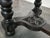 Breton Extendable Table in Carved Oak with Parquet Top For Sale - Image 11 of 14