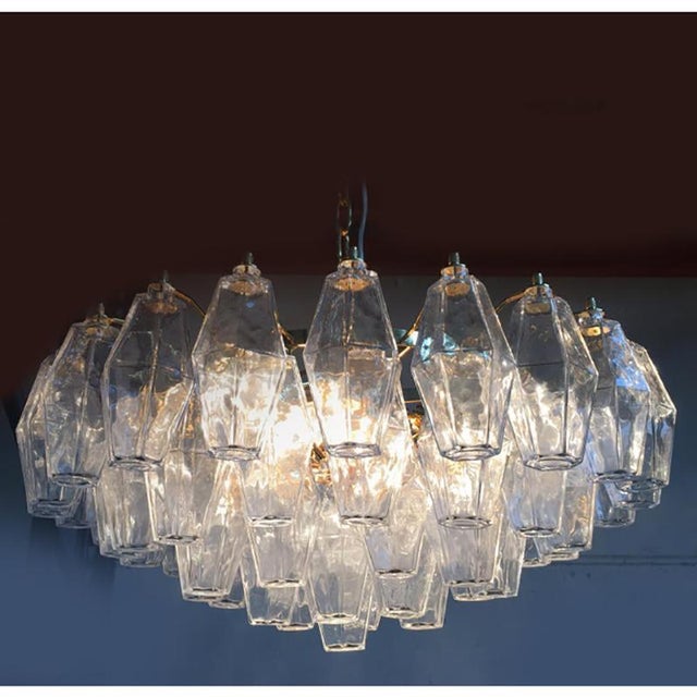 Barovier Murano Glass Sputnik Chandelier from Poliedro Mazzega Zuccheri Venini For Sale - Image 3 of 13