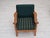 Mid-Century Modern Danish Armchair in Wool and Oak, 1970s For Sale - Image 3 of 17
