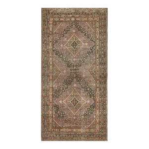 Mid 20th Century Antique Distressed Khotan Wool Rug