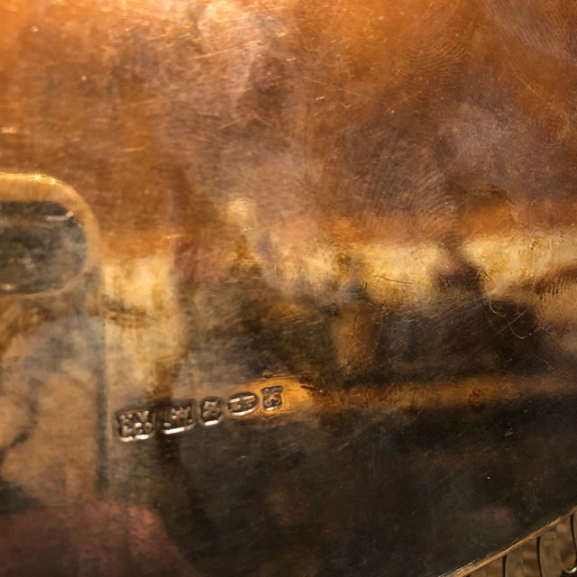 Metal Mid 19th Century Neoclassical English Silverplate Box For Sale - Image 7 of 8