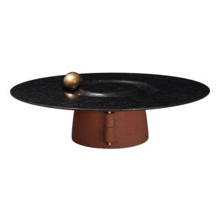 Moulay Hafid Sdikiene "Æra Nomadica" Marble and Sandstone Table For Sale