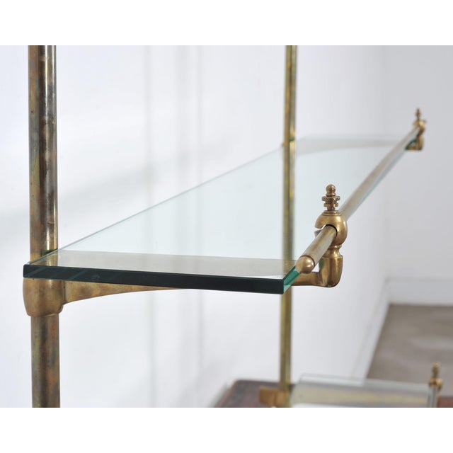 French Bronze Marble Patisserie Pastry Shelf Display Stand For Sale - Image 15 of 18