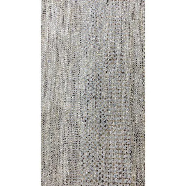 2020s Handwoven Beige Scandinavian Style Area Rug 2'7" X 19'10" For Sale - Image 5 of 9