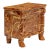 Antique 19th Century Pennsylvania Redware Faux Bois Pottery Coin Bank in Form of a Classical Chest of Drawers For Sale