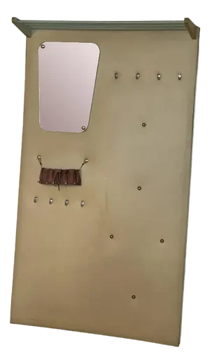 Mid-Century German Coat Rack