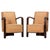 French Art Deco Beech Armchairs, 1930, Set of 2 For Sale - Image 12 of 12