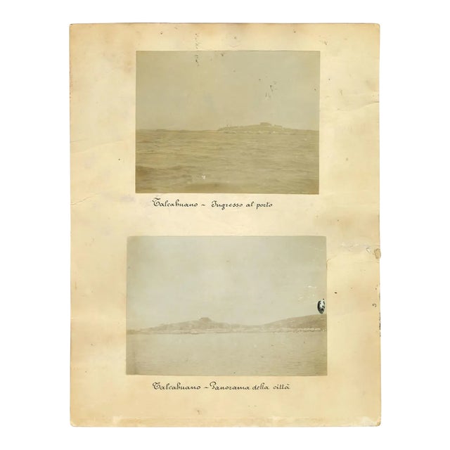 Unknown, Views of Talcahuano, Chile, Photo, 1880s, Set of 2 For Sale