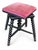 Antique Swivel Stool with Turned Legs, 1900 For Sale - Image 4 of 6