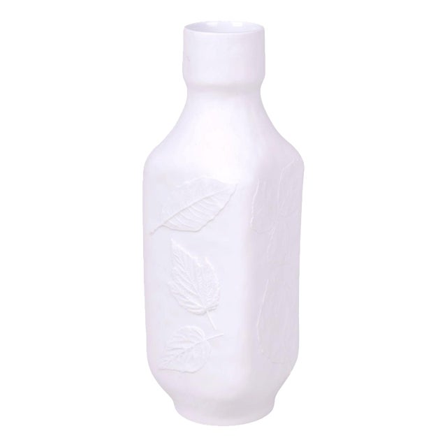Mid-Century Vase in Biscuit Porcelain by Hutschenreuther, Germany, 1970s For Sale