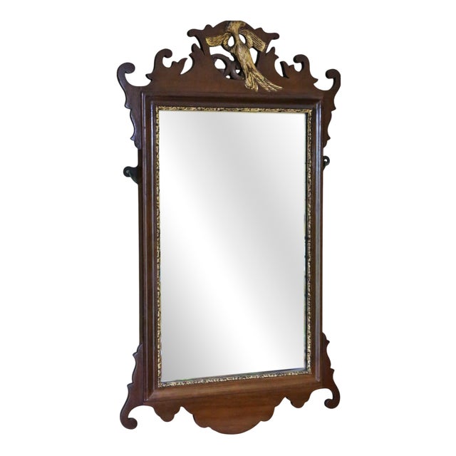 Antique Georgian Revival Overmantle Wall Mirror, 1900 For Sale