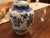 Vintage White and Blue Cherry Blossoms Porcelain Ginger Jar For Sale - Image 4 of 5