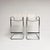 Bauhaus Leather Bar Stools attributed to Mart Stam, 1970s, Set of 2 For Sale - Image 3 of 16