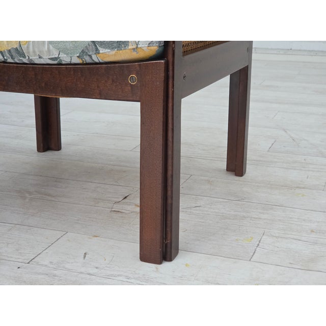 1970s Danish Plexus Armchair in Teak and Mesh by Illum Wikkelsø for CFC Silkeborg, 1970s For Sale - Image 5 of 18