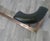 Metal Art Deco Brass, Copper & Green Leather Club Fender For Sale - Image 7 of 8