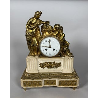 Beautiful Louis XVI period clock "Altar of Venus" 18th century For Sale