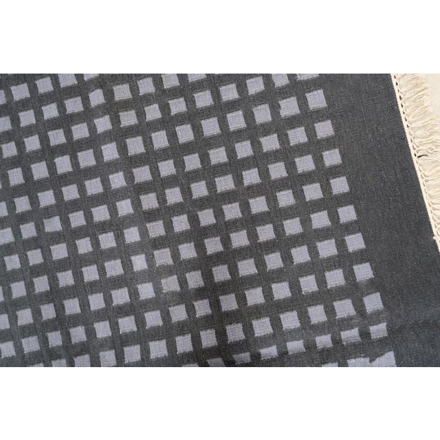 Green 1960s, Handmade Vintage Persian Ardabil Kilim 5.5' X 7.7' For Sale - Image 8 of 10