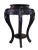 Vintage Chinoiserie Rosewood Pedestal Stand Display For Sale - Image 4 of 8