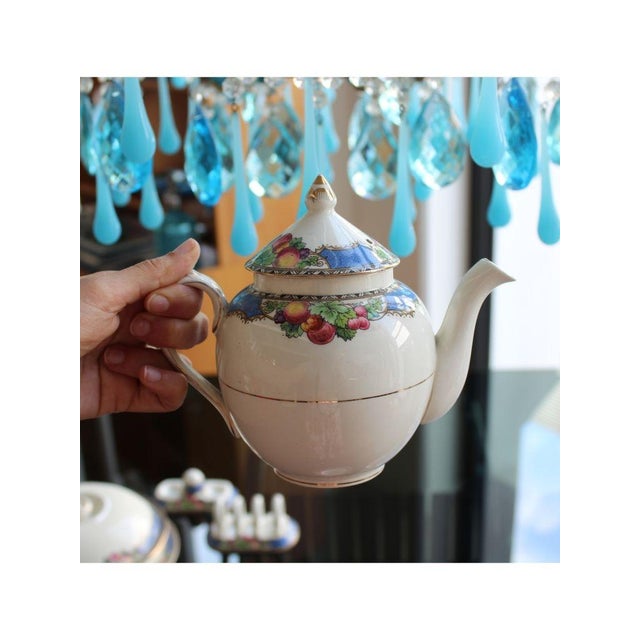 Breakfast Set for 1 from Orchard Booths Silicon China, 1920s, Set of 11 For Sale - Image 4 of 18