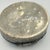 Rustic Italian Silverplate Trinket Box With Turquoise Stone For Sale - Image 3 of 10