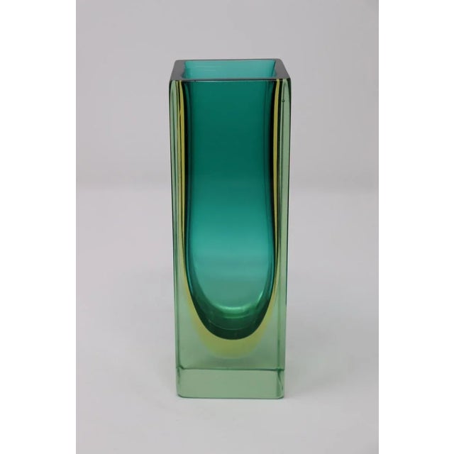 Art Glass Small Vase attributed to Flavio Poli for Seguso, 1970s For Sale - Image 9 of 11