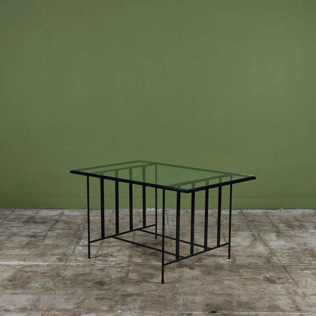 Paul Laszlo Patio Dining Set for Pacific Iron For Sale In Los Angeles - Image 6 of 17