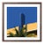 “Miami Beach 04” Giclee Archival Pigment Print 18x18 Framed in Walnut For Sale