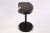 The top of this modern accent side table is made of one slice of organic petrified wood, hand polished to show its...