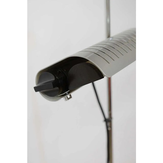 Metal Vintage Joe Colombo Italian Alogena for Oluce Adjustable Floor Lamp, 1972 For Sale - Image 7 of 11