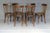 Bistro Bentwood Chairs by Fischel France, 1935, Set of 6 For Sale - Image 9 of 14