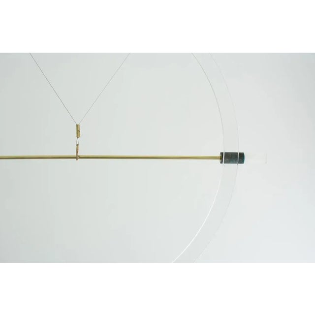 Opus X Brass Sculpted Light Suspension by Periclis Frementitis For Sale - Image 4 of 7