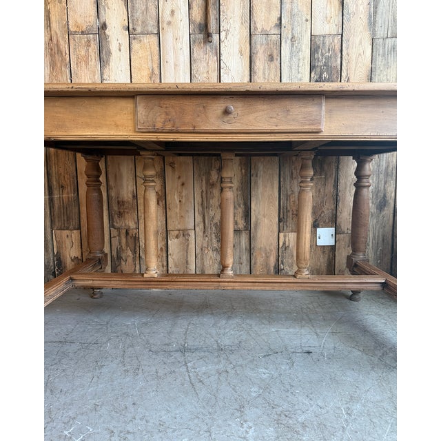 Antique Farmhouse Table, 1890s For Sale - Image 11 of 12