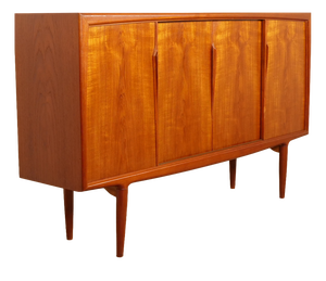 Vintage Danish Teak Highboard by Axel Christensen for Aco Mobler