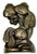Rare & Hard to Find All Original Vintage 1930s Hubley MFG Co. #464 Fan Tail Fish Cast Iron Doorstop For Sale In Boston - Image 6 of 18