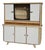 Large Vintage Sideboard in Wood and Formica from Weiler, 1960s For Sale