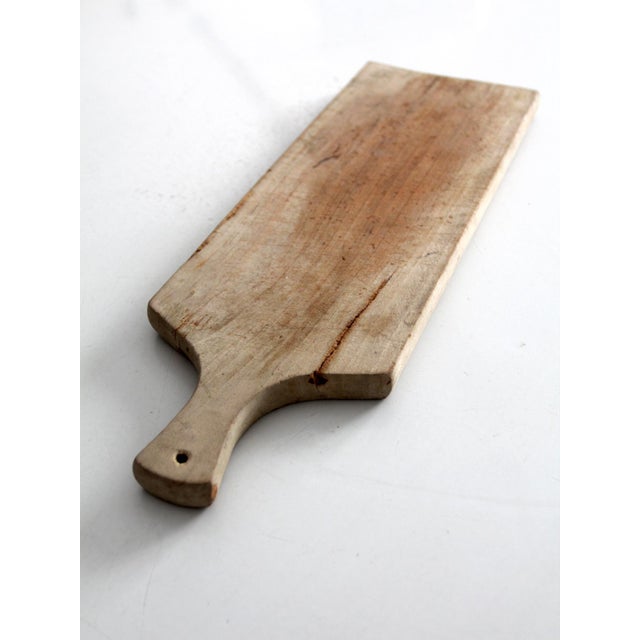 Vintage Primitive Bread Board For Sale - Image 10 of 11