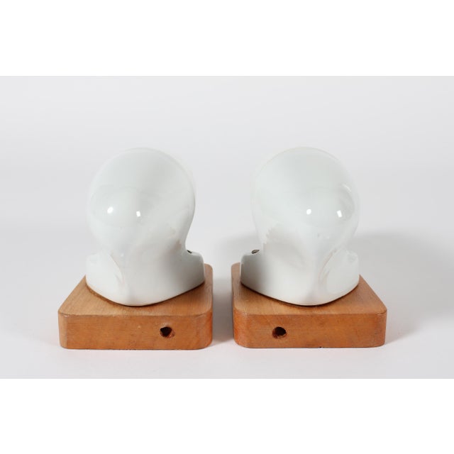 Bauhaus Vintage Bauhaus Glass Sconces by Wilhelm Wagenfeld, 1950s, Set of 2 For Sale - Image 3 of 8