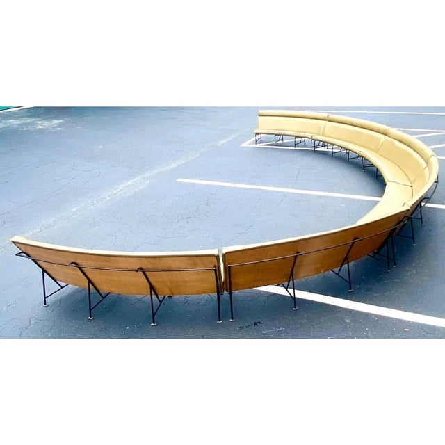 Mid 20th Century Midcentury Gettysburg University Hatter Planetarium Benched Seating For Sale - Image 5 of 11