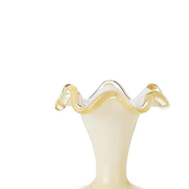 Glass and Crystal - Pair of vases - 19th century. Made of glass; blown glass, manufactured in the 19th/20th century with...