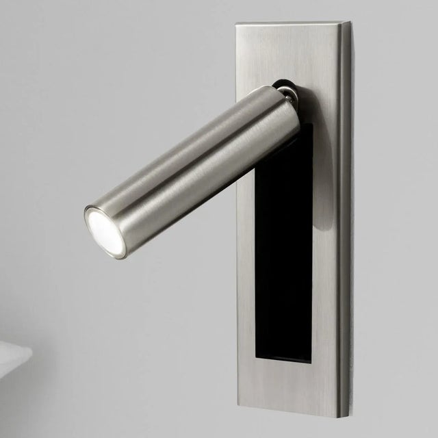 A Warm White Led Headboard Reading Light Is Housed Within A Cylindrical Head That Swivels 90° Left, Right Or Forward And...