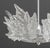 Metal Lalique Crystal "Champs-Elysees" Two-Tier Chandelier For Sale - Image 7 of 13
