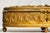Victorian Classy Small Antique French Jewelry Casket Box Gilt Metal Pastoral Relief Trinket Box Made in France Victorian Home Decor For Sale - Image 3 of 14