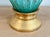 Mid 20th Century Mid 20th Century The Marbro Lamp Company – Vintage Murano Lamps in Turquoise Blue – A Pair For Sale - Image 5 of 10
