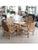 Wicker Chairs and Coffee Table, 1950s, Set of 5 For Sale - Image 4 of 18