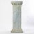Late 20th Century Pair of Late 20th Century Weathered Zinc Garden Column Pedestals For Sale - Image 5 of 9