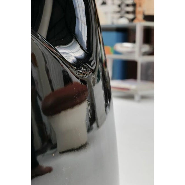 Toga Chairs in Black Fiberglass by Sergio Mazza for Artemide, 1980s, Set of 2 For Sale - Image 13 of 15