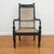 Early 19th Century Ebony Carved Grandfather Shell Mark Chair For Sale - Image 11 of 17