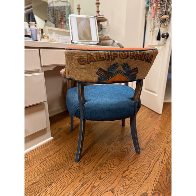 Beautiful “Happy Chair” by artist and furniture designer Shawna Robinson. This is a truly unique statement piece featuring...