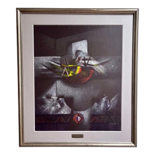 1988 Martinez-Rojas Oil on Canvas - Framed For Sale